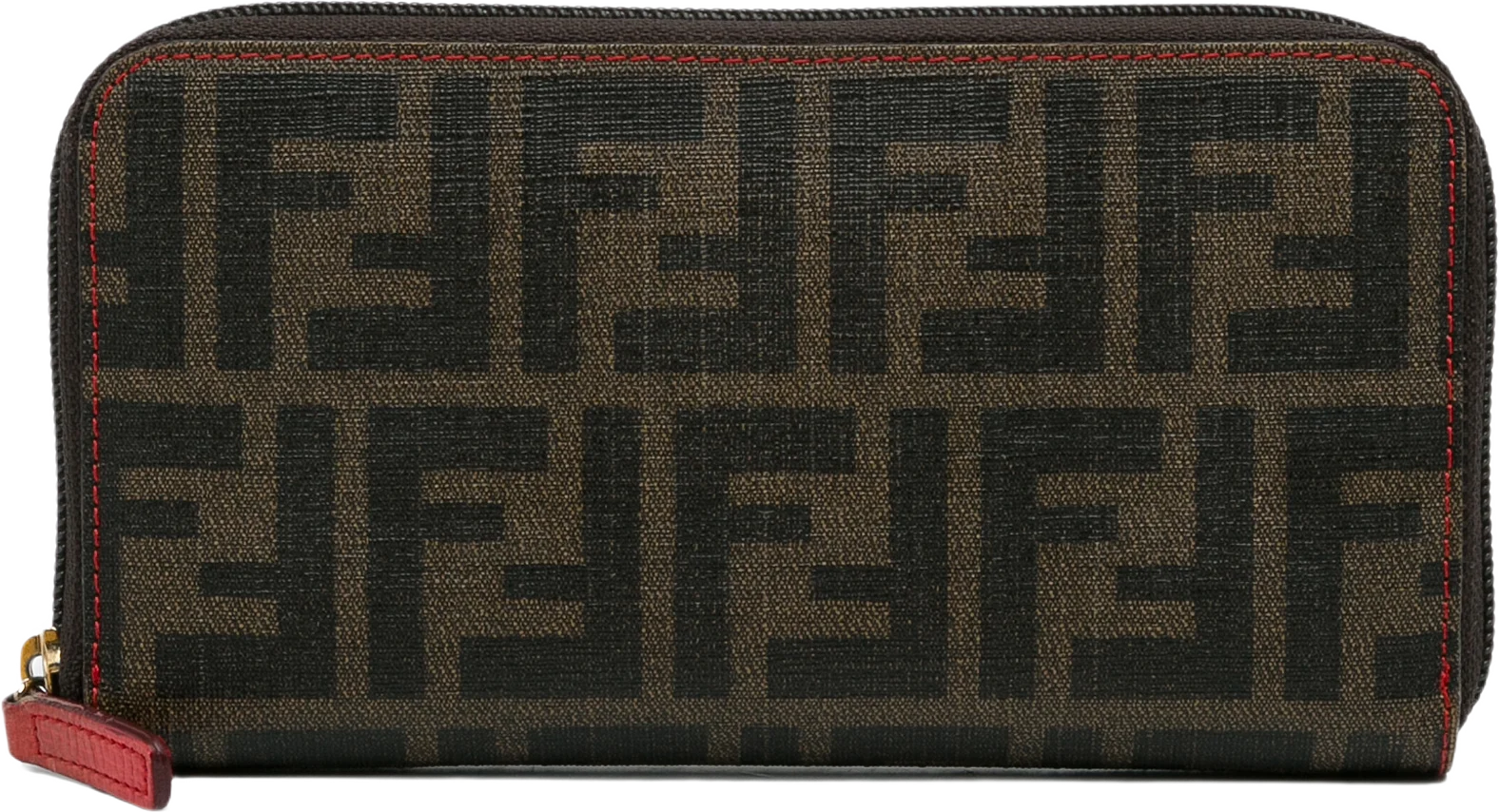 Fendi Zucchino Zip Wallet