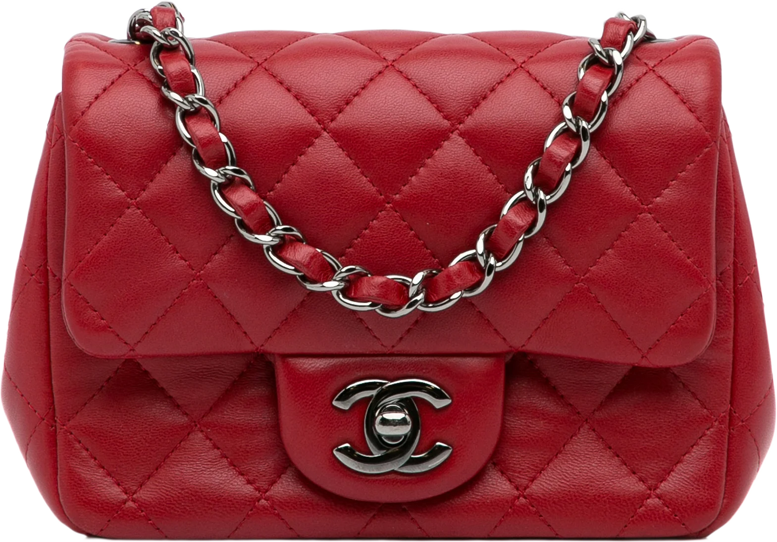 Chanel Mini Classic Lambskin Square Single Flap