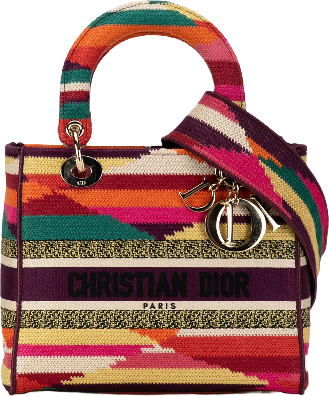 Dior Medium Canvas Lady D-lite