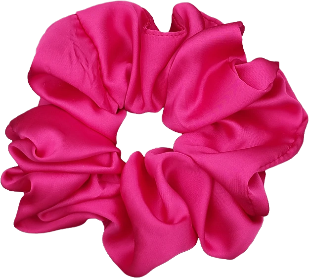 Stor Scrunchie I Sidenimitation