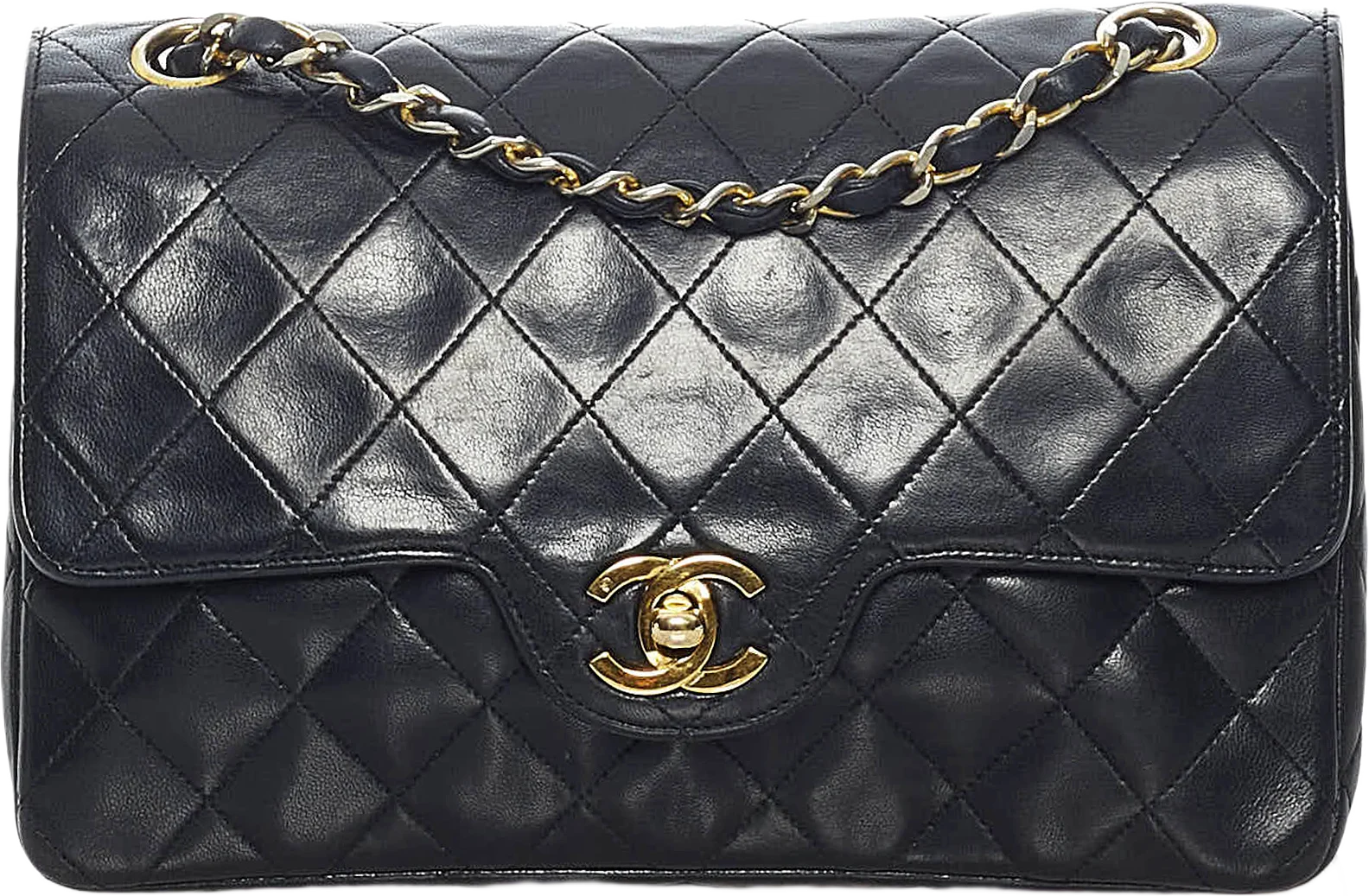 Chanel Small Classic Lambskin Double Flap Bag