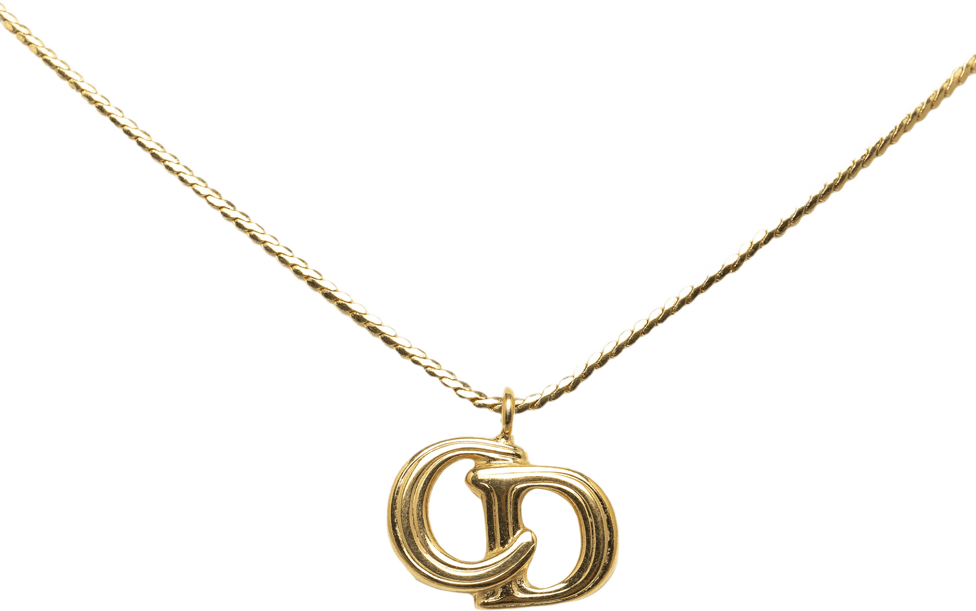 Dior Cd Logo Pendant Necklace