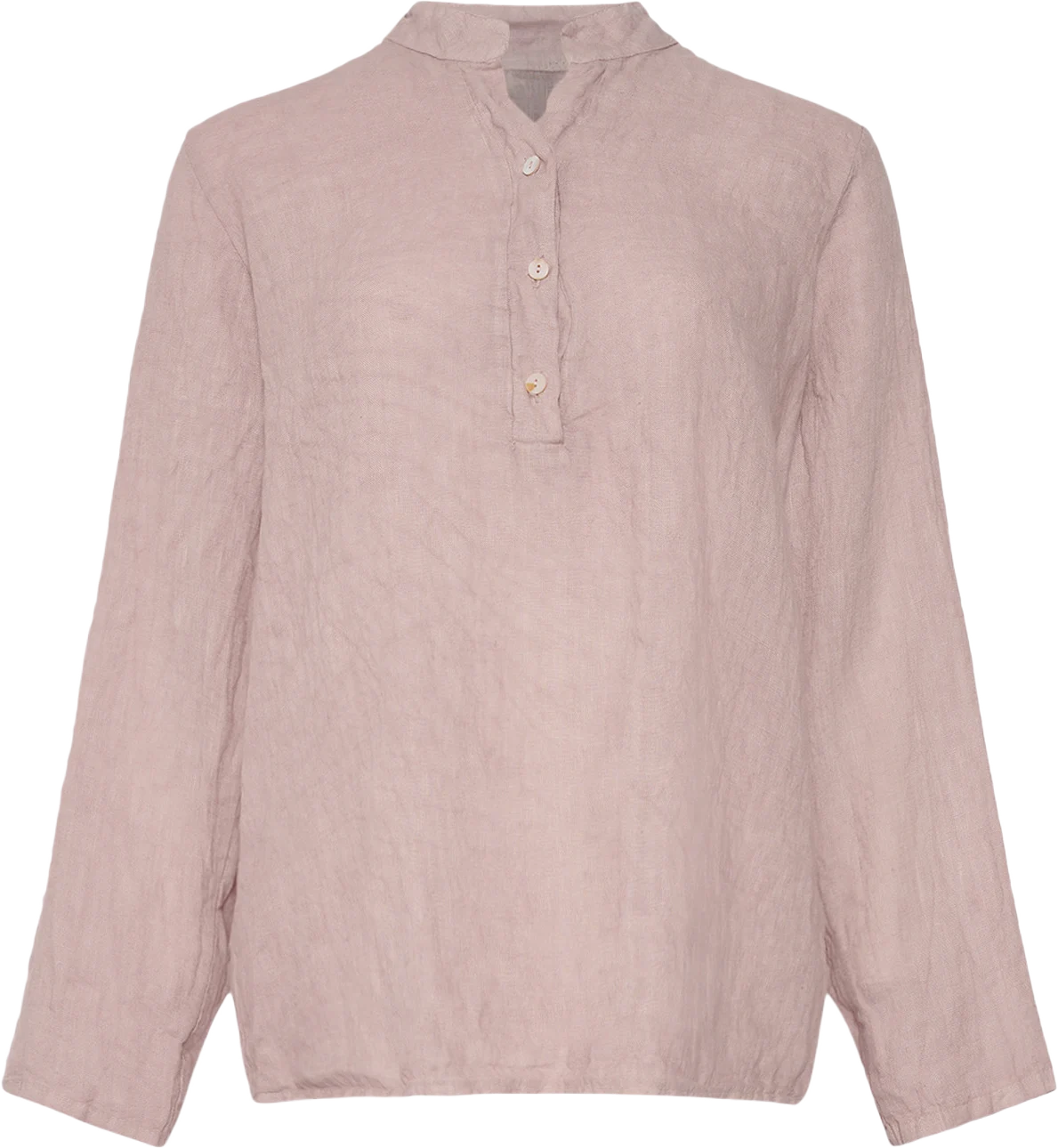 Hildur, Blouse, Linen - Dust Lavender