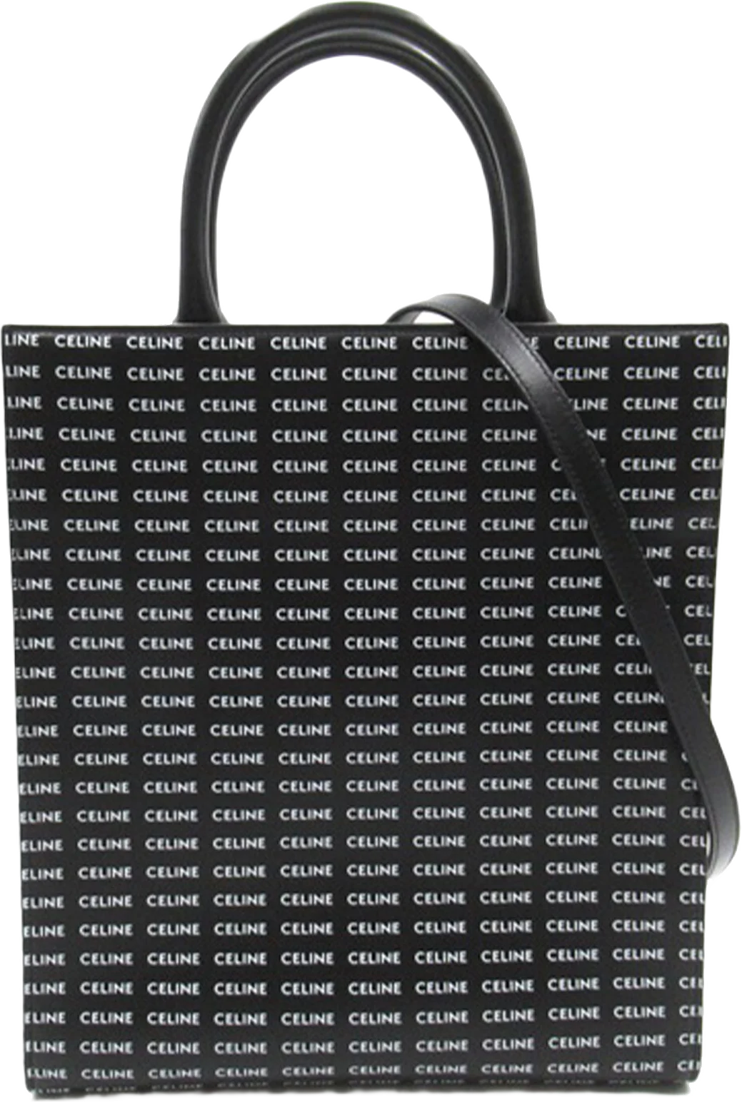 Celine Small Logo Vertical Cabas Tote