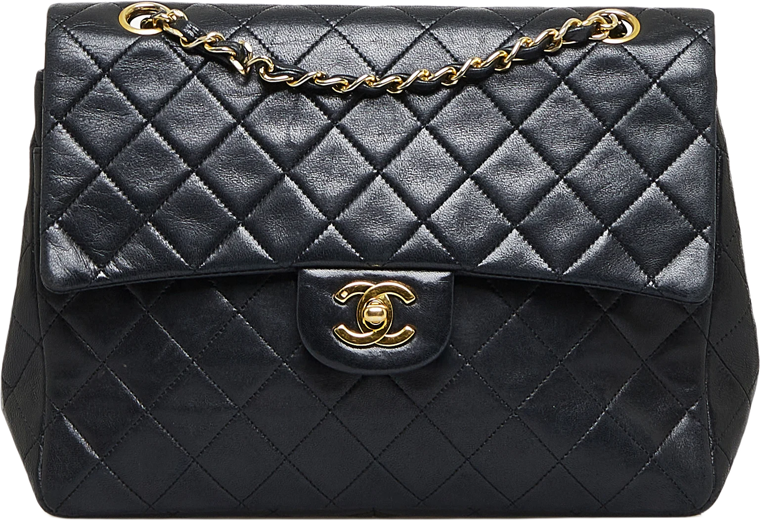 Chanel Medium Tall Classic Lambskin Double Flap