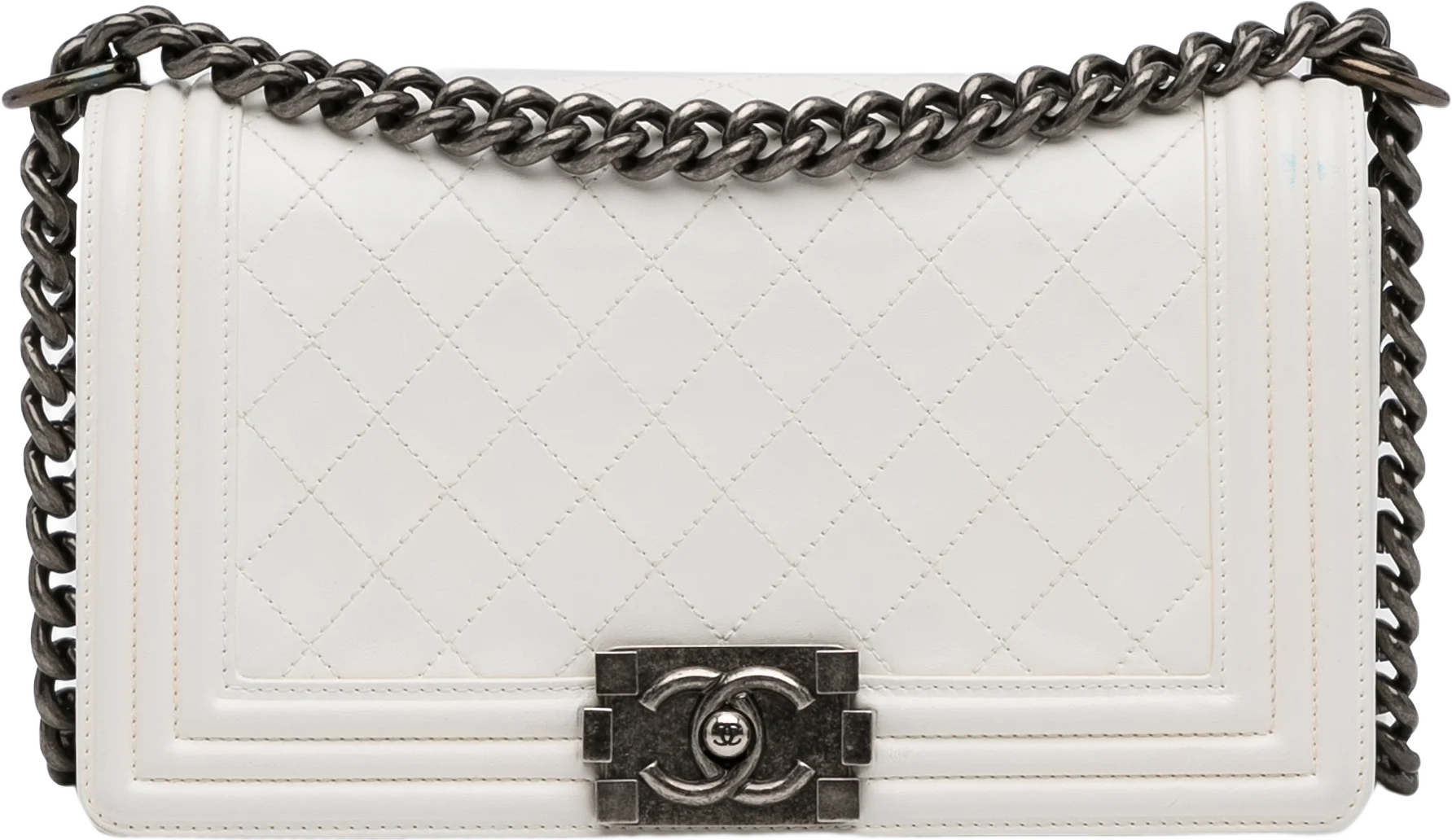 Chanel Medium Lambskin Boy Flap