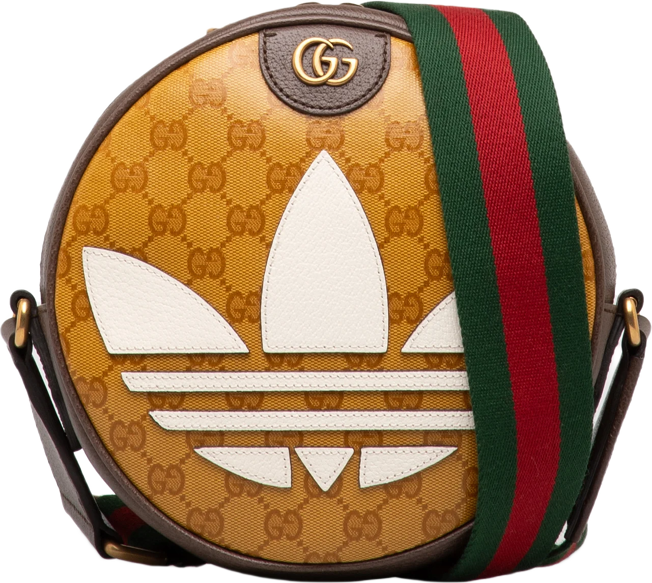 Gucci X Adidas Small Ophidia Round Crossbody