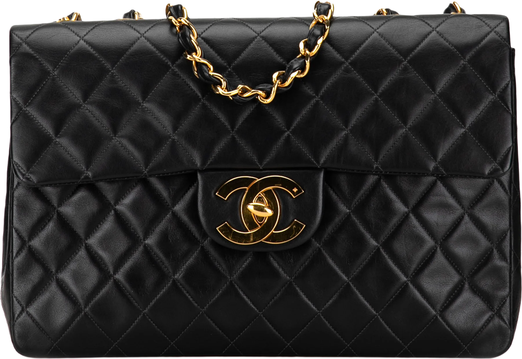 Chanel Maxi Xl Classic Lambskin Single Flap