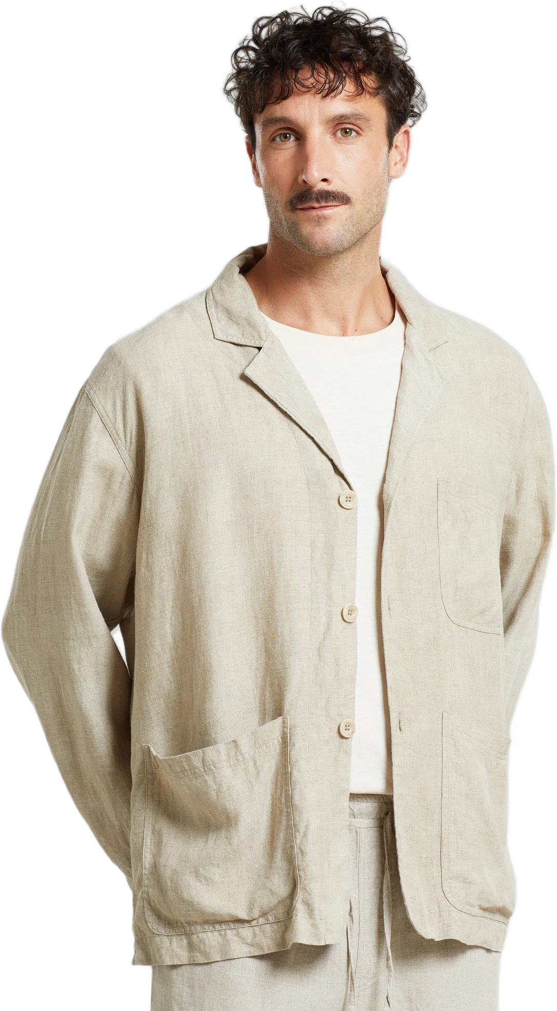 Blazer Hornstull Linen Ecru