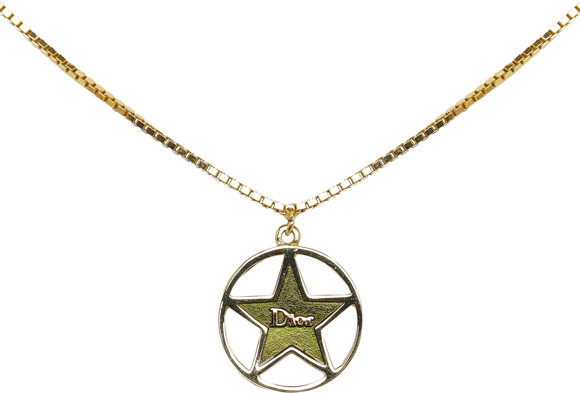 Dior Star Pendant Necklace