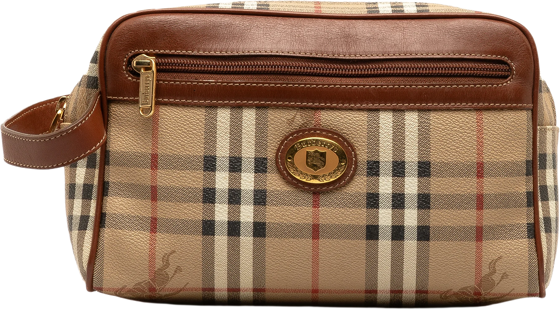 Burberry Haymarket Check Clutch Bag