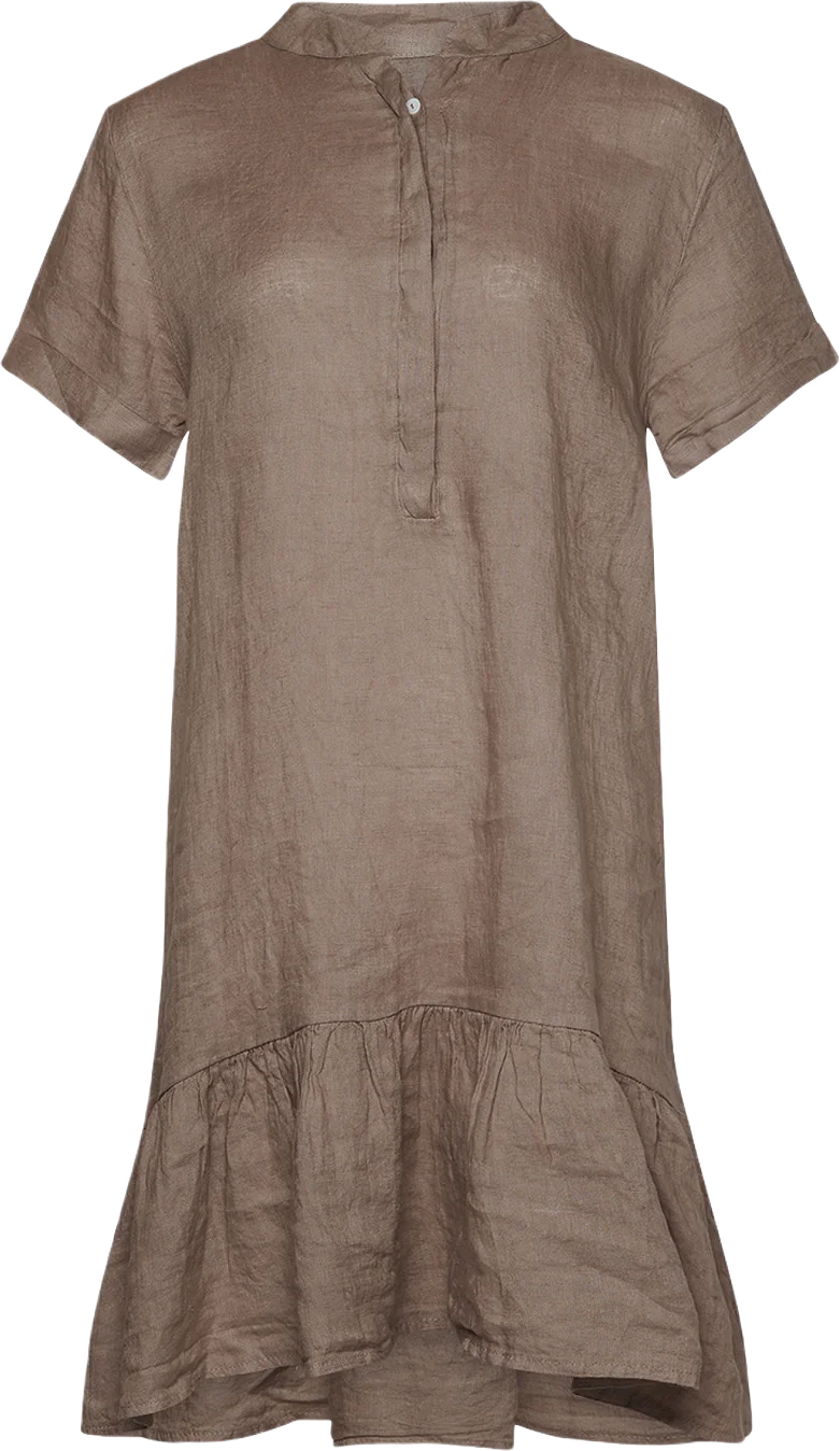 Epsi, Short Dress, Linen - Nougat