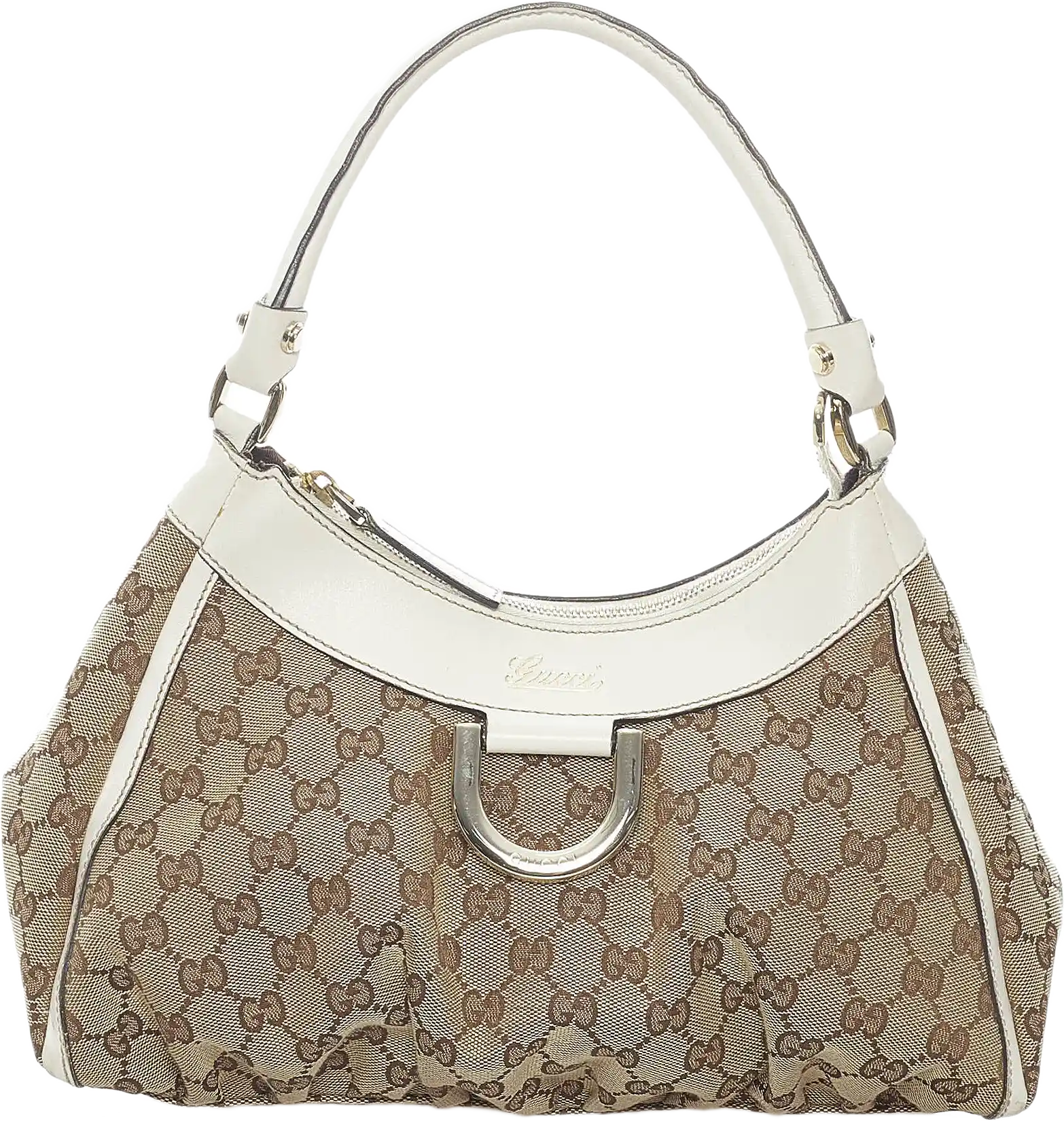 Gucci Gg Canvas Abbey D-ring Shoulder Bag