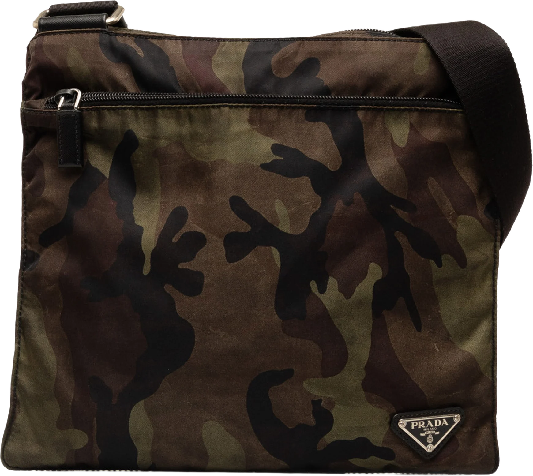 Prada Tessuto Camouflage Crossbody Bag