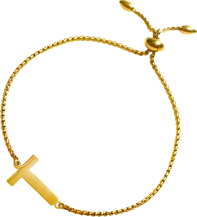 New Identity Bracelet D Gold