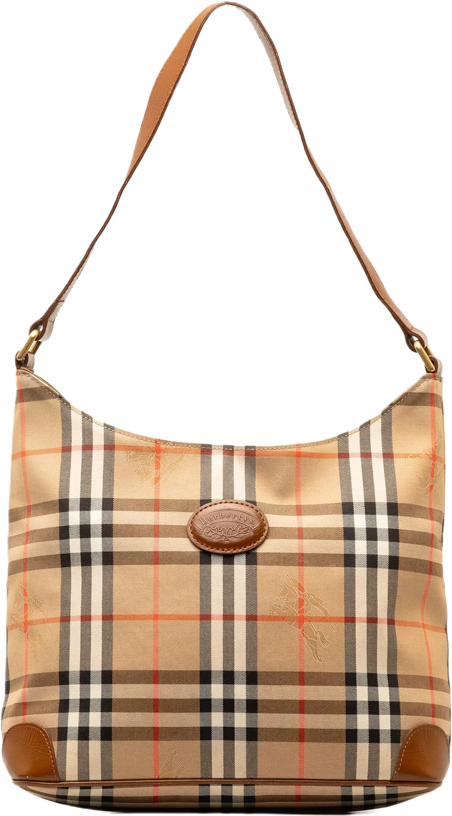 Burberry Haymarket Check Shoulder Bag