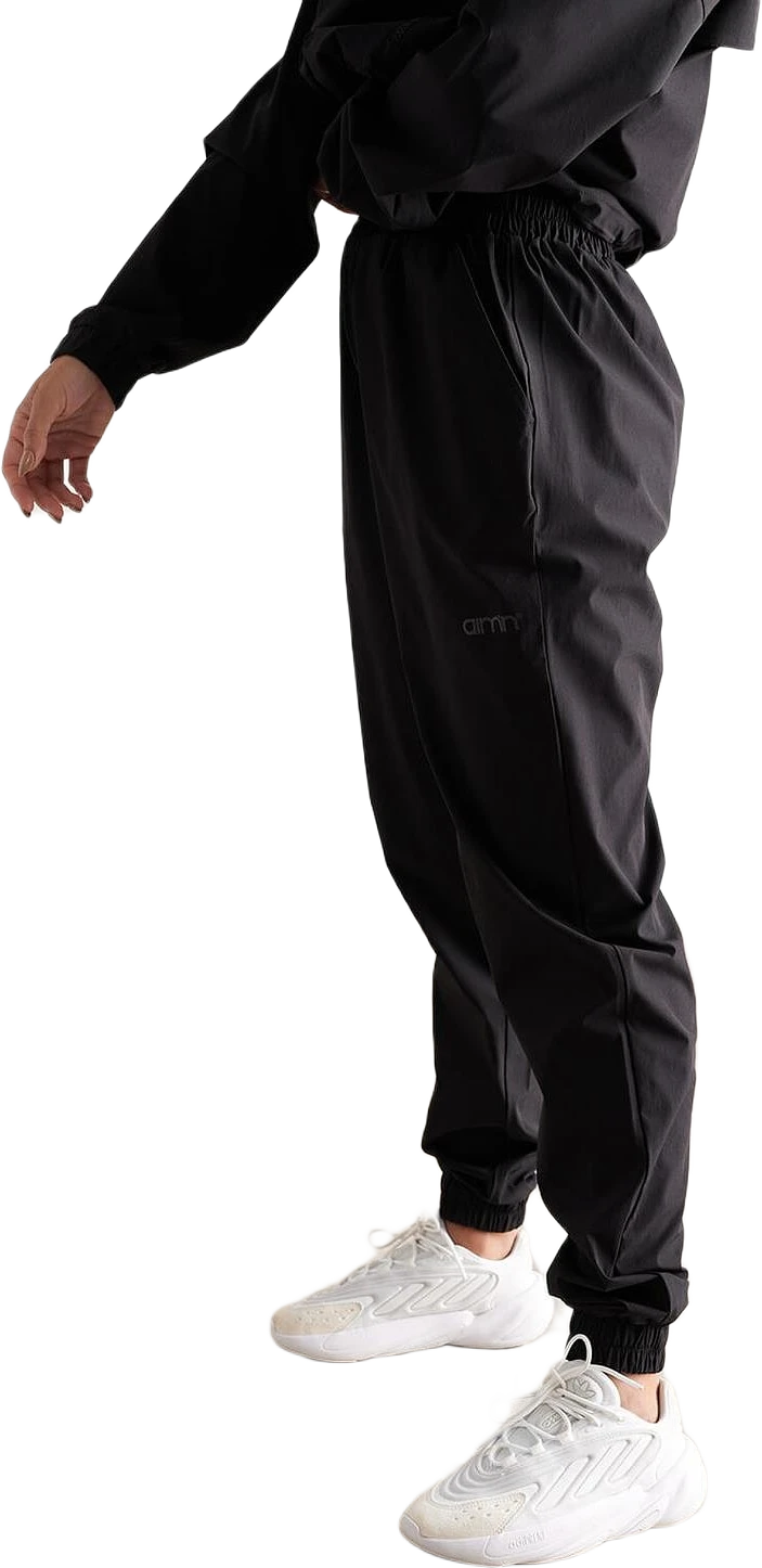 Black Windbreaker Pants