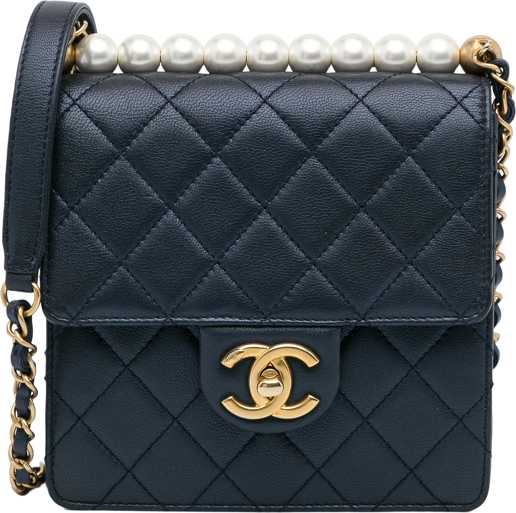 Chanel Mini Chic Pearls Crossbody