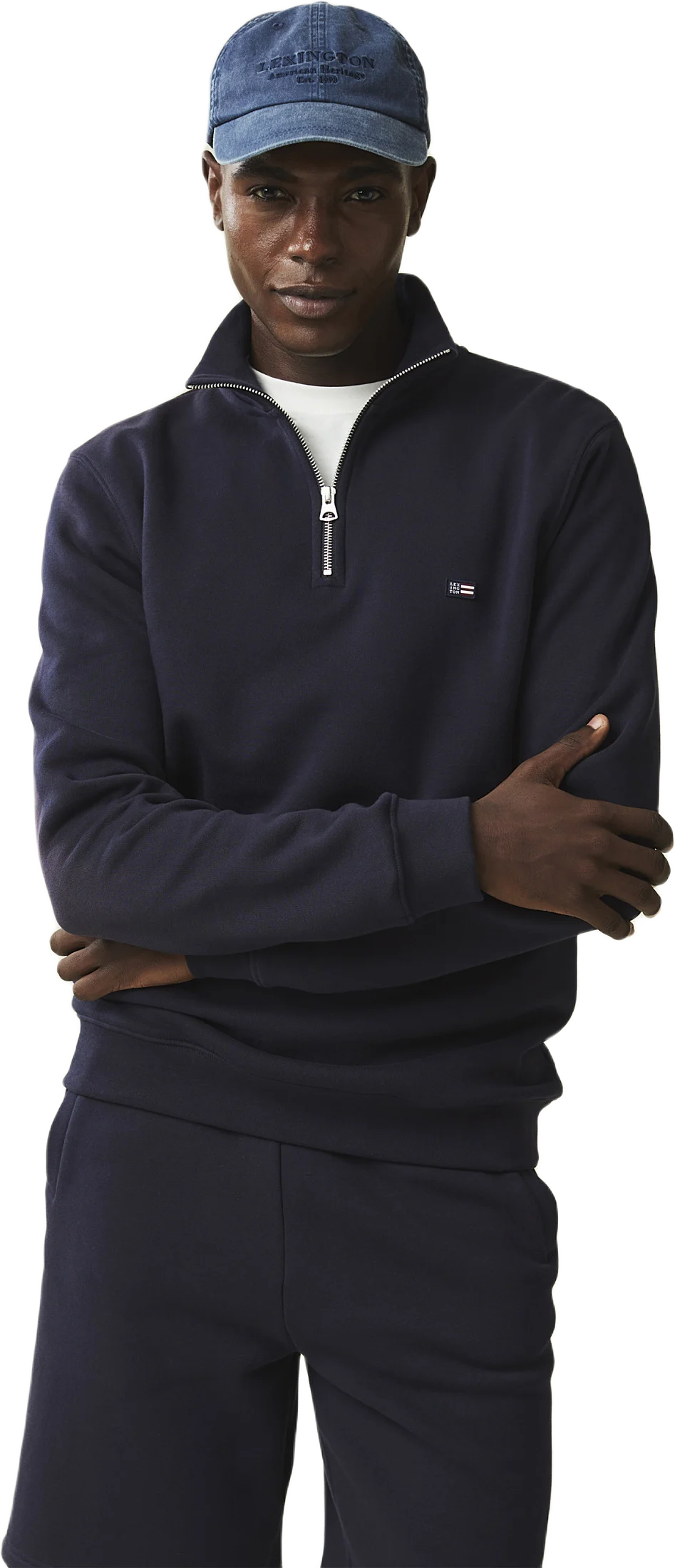 Terrance Organic Cotton Half-zip Sweatshirt