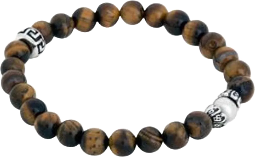 Blake Beaded Bracelet Brown