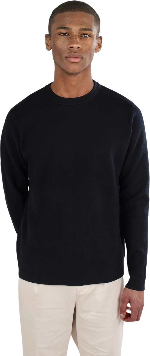 Clark Knitted Round Neck - Black