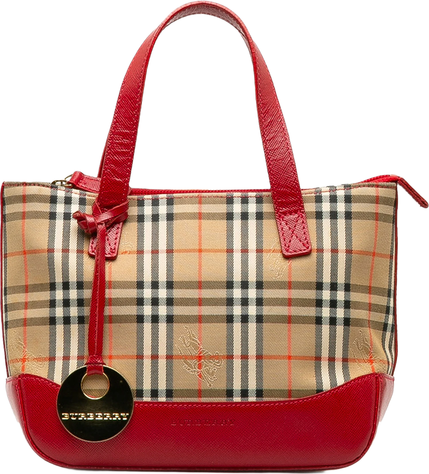 Burberry Haymarket Check Handbag