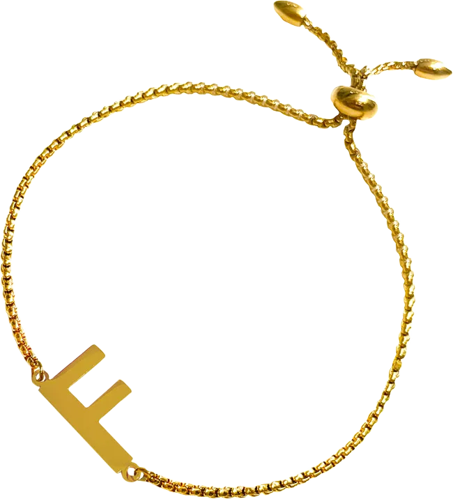 New Identity Bracelet D Gold