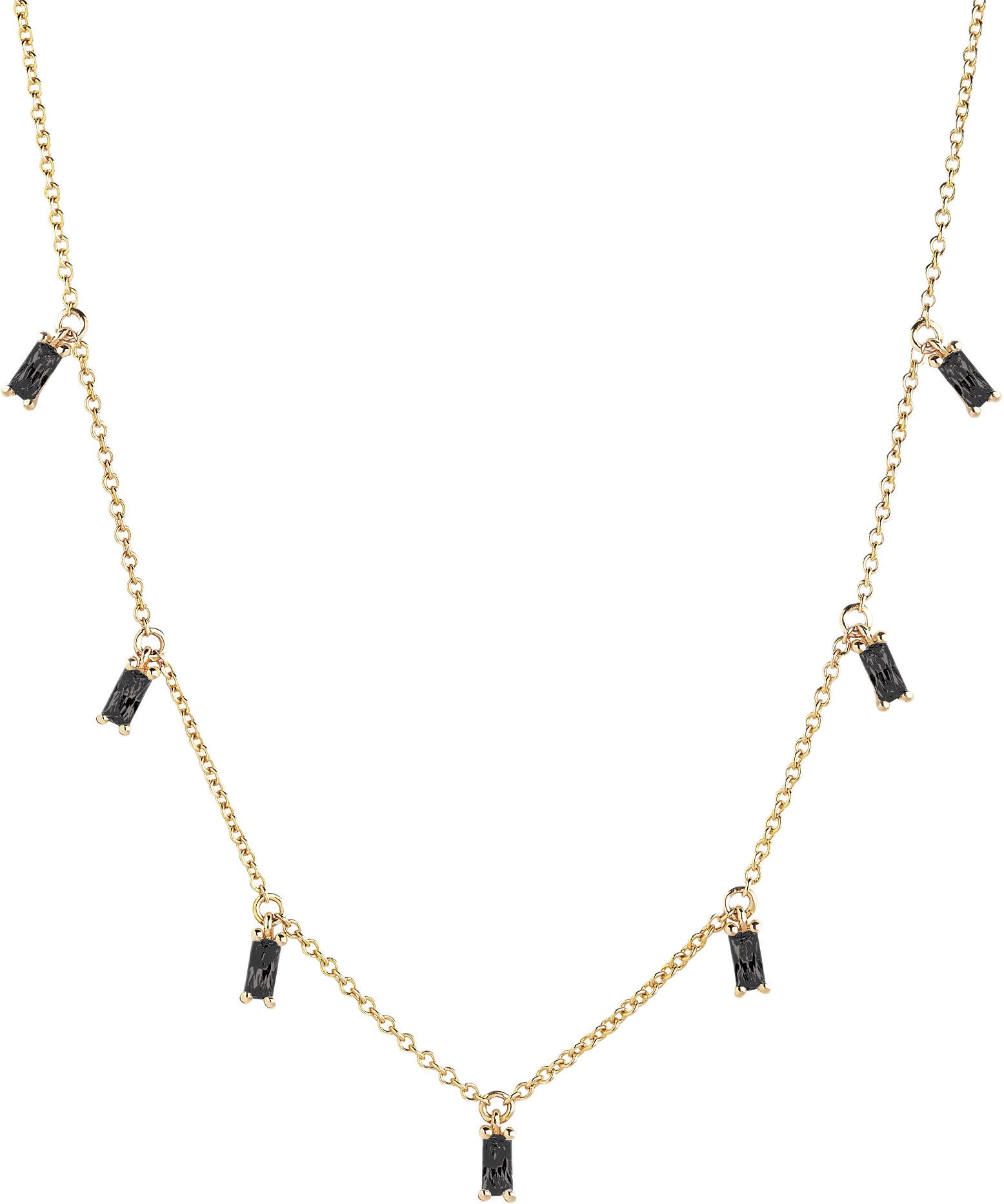 Princess Baguette Necklace