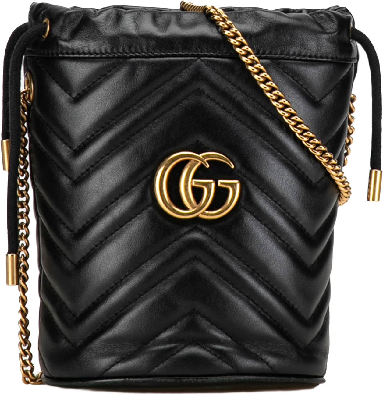 Gucci Mini Gg Marmont Matelasse Bucket Bag