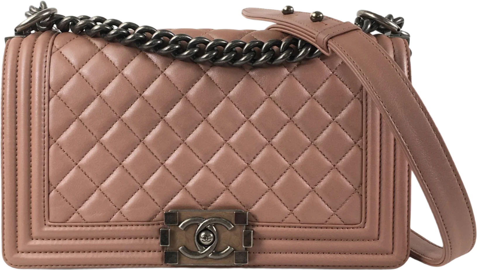 Chanel Medium Lambskin Boy Flap