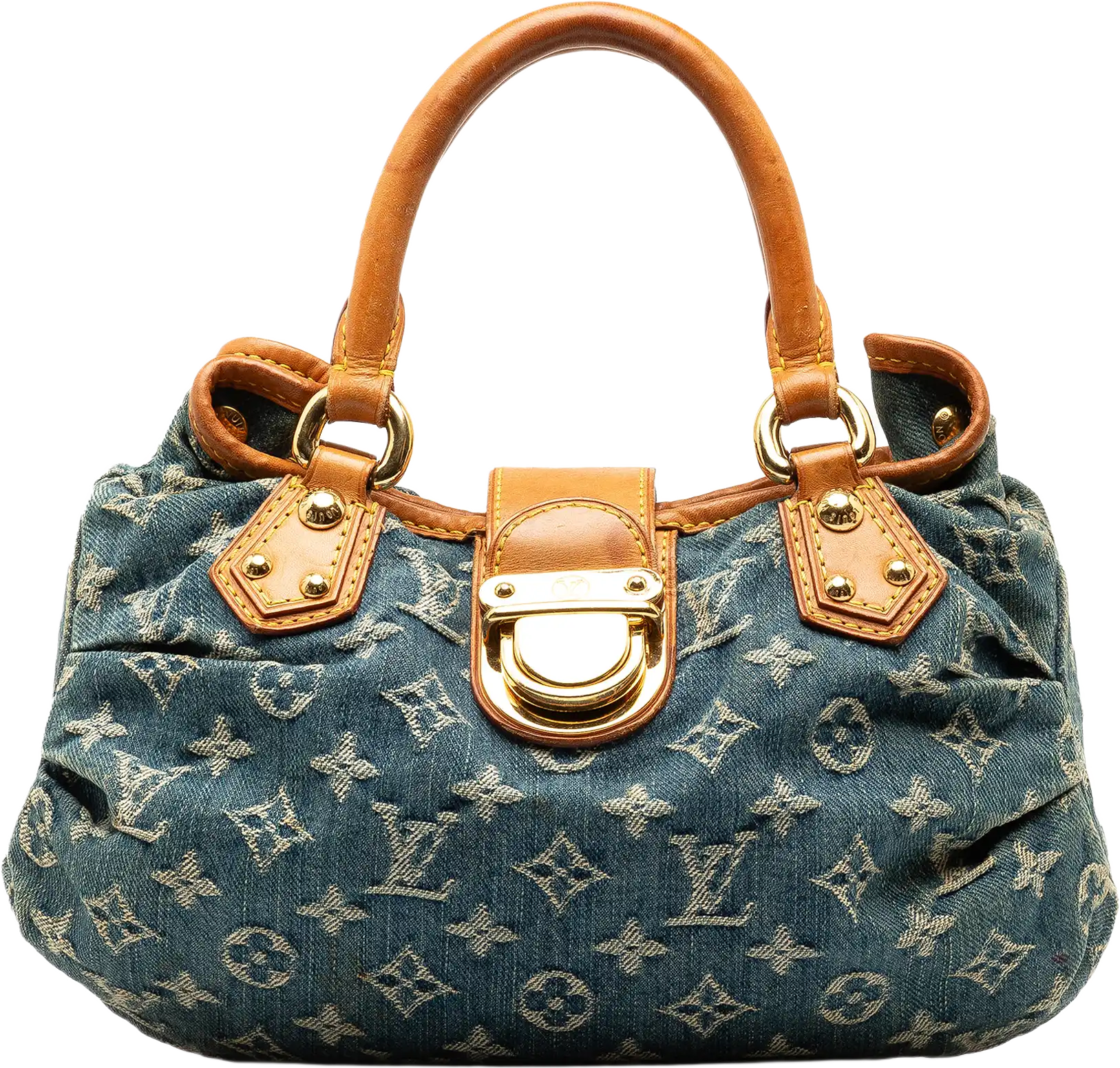 Louis Vuitton Monogram Denim Pleaty