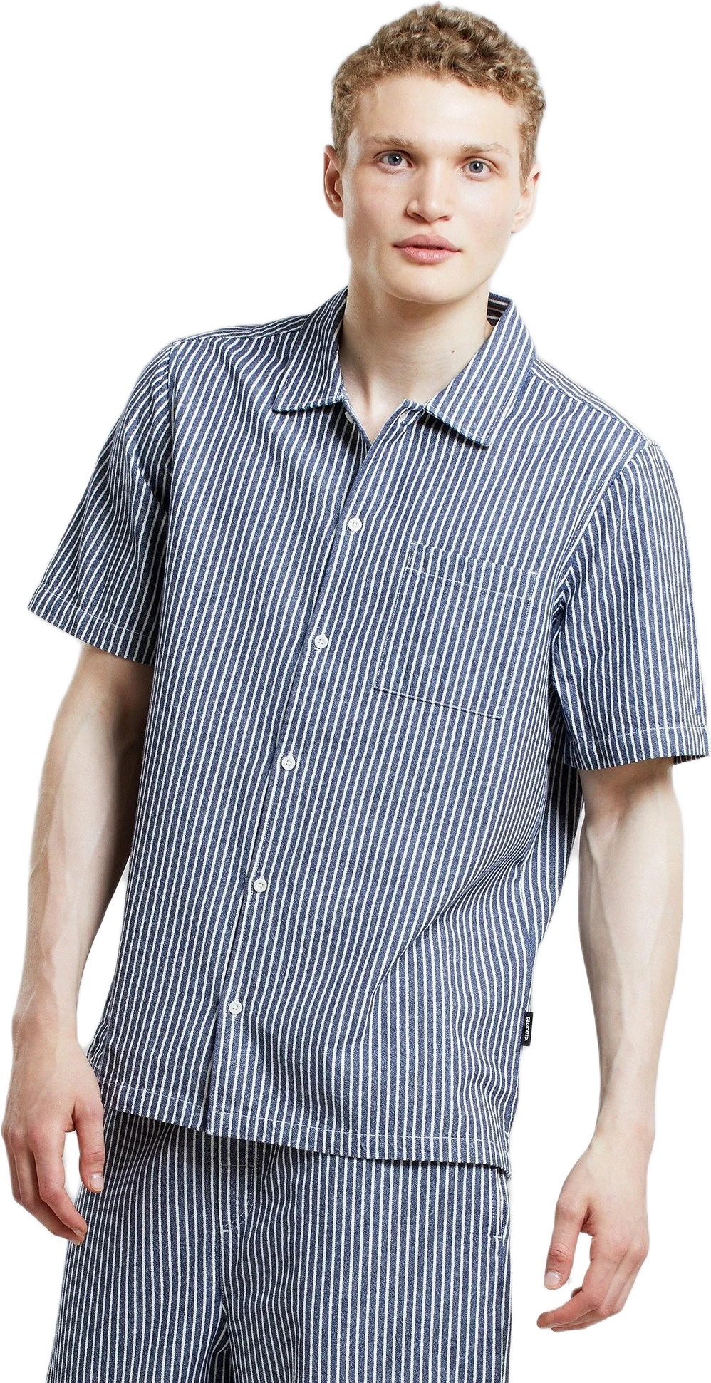Shirt Brantevik Work Stripe Blue