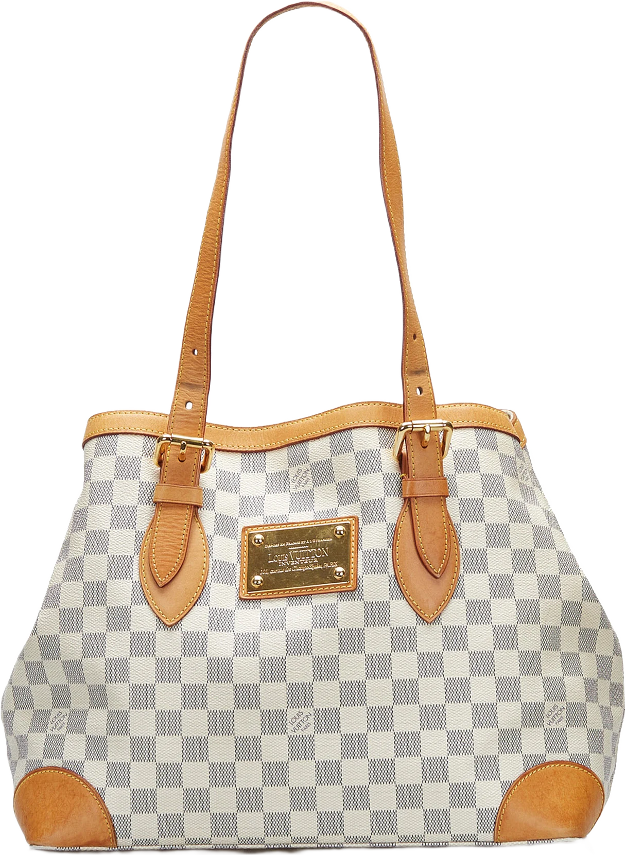 Louis Vuitton Damier Azur Hampstead Mm