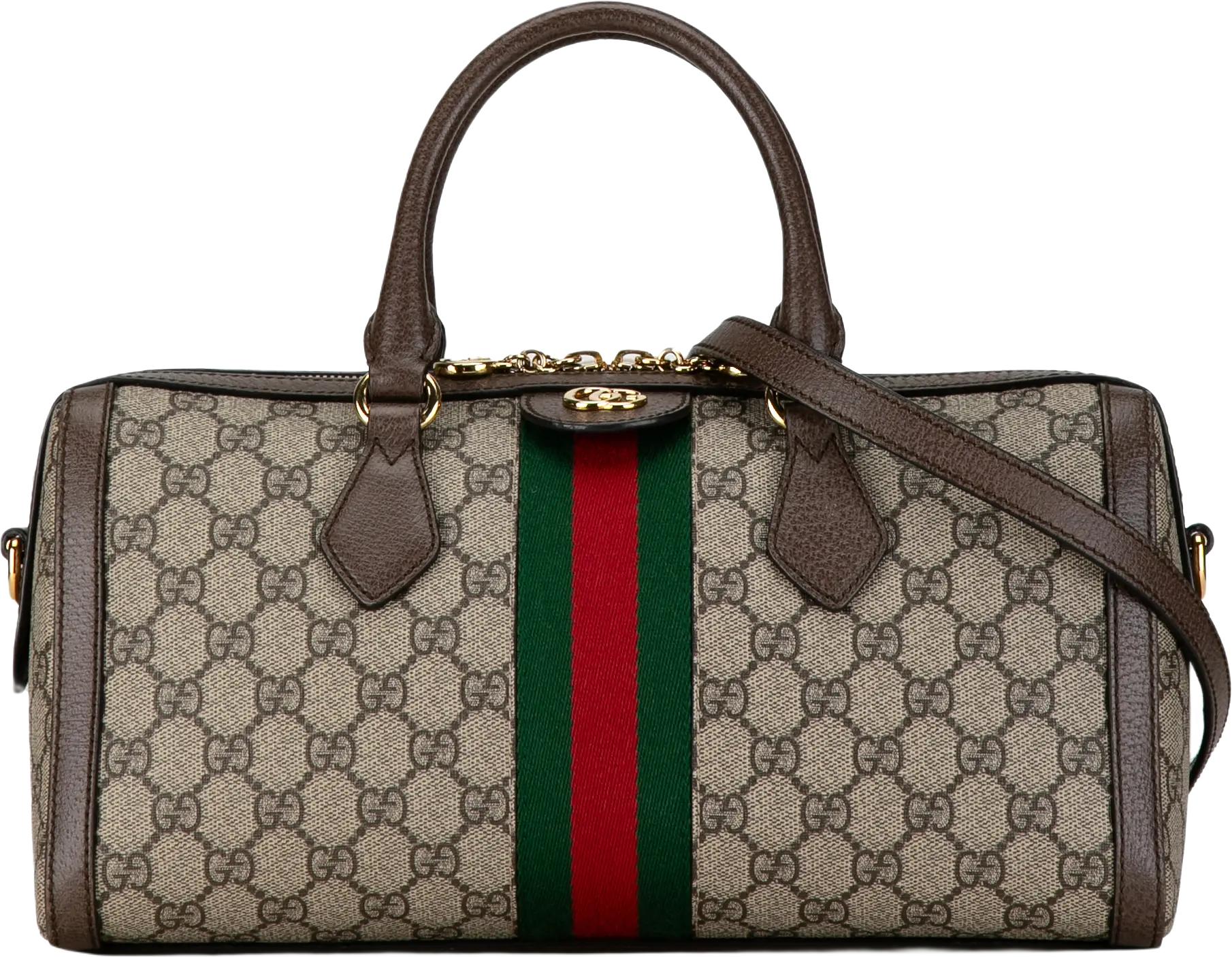 Gucci Gg Supreme Ophidia Web Satchel