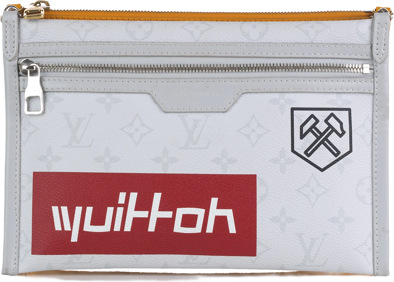 Louis Vuitton Monogram Antartica Double Flat Messenger