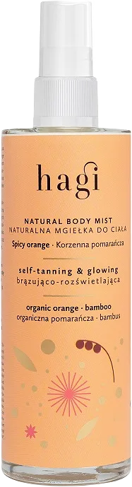 Natural Bronzing Body Mist Spicy Orange