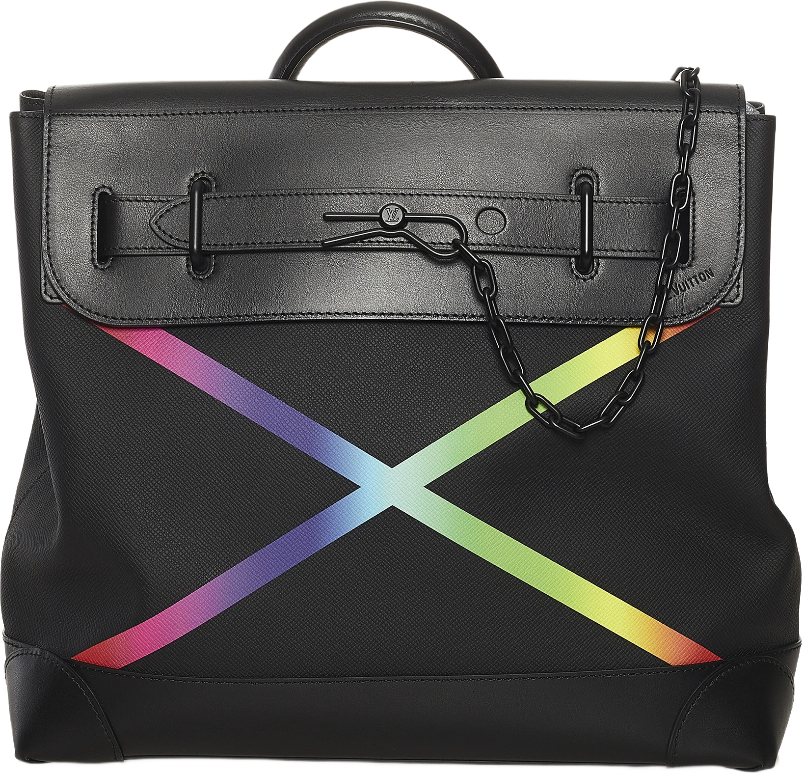 Louis Vuitton Taiga Rainbow Steamer Pm