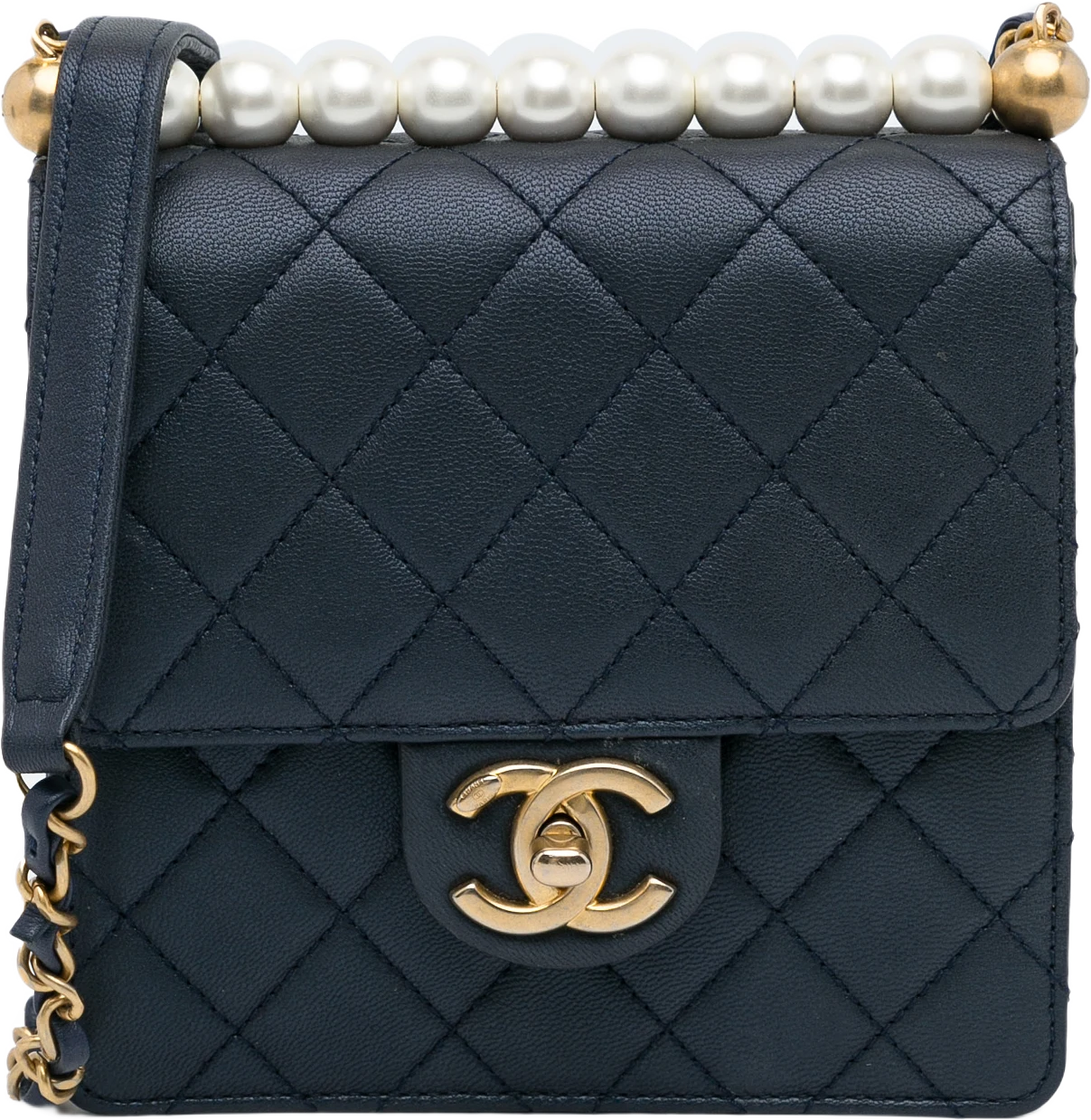 Chanel Small Chic Pearls Flap Bag