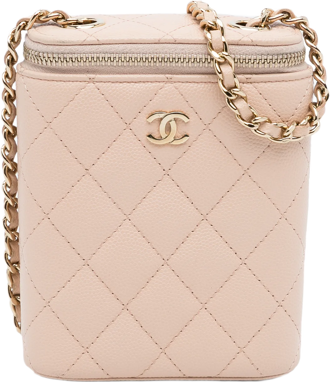 Chanel Cc Caviar Vanity Bag