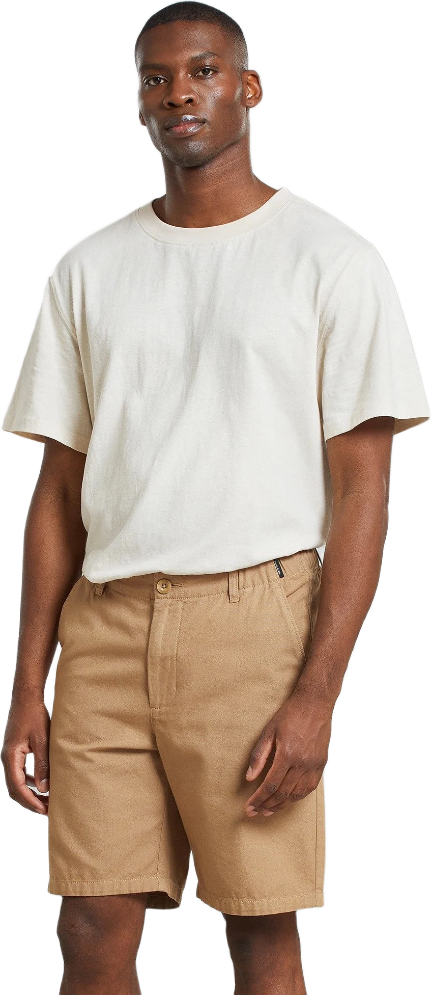 Chino Shorts Nacka Canvas Kelp Beige