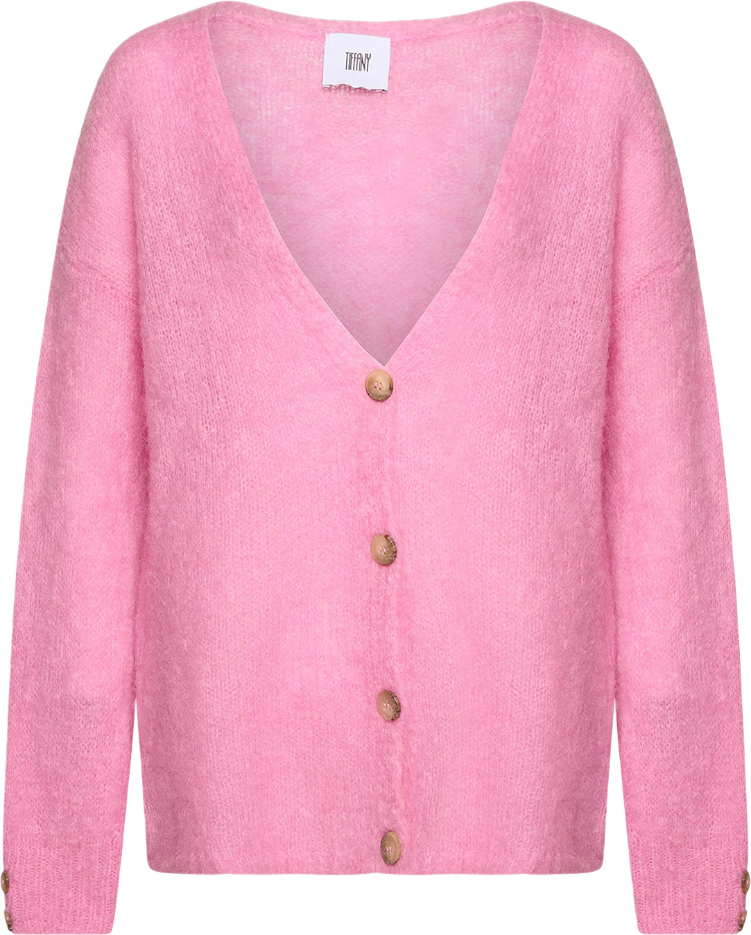 Dama Knit Cardigan - Cool Pink