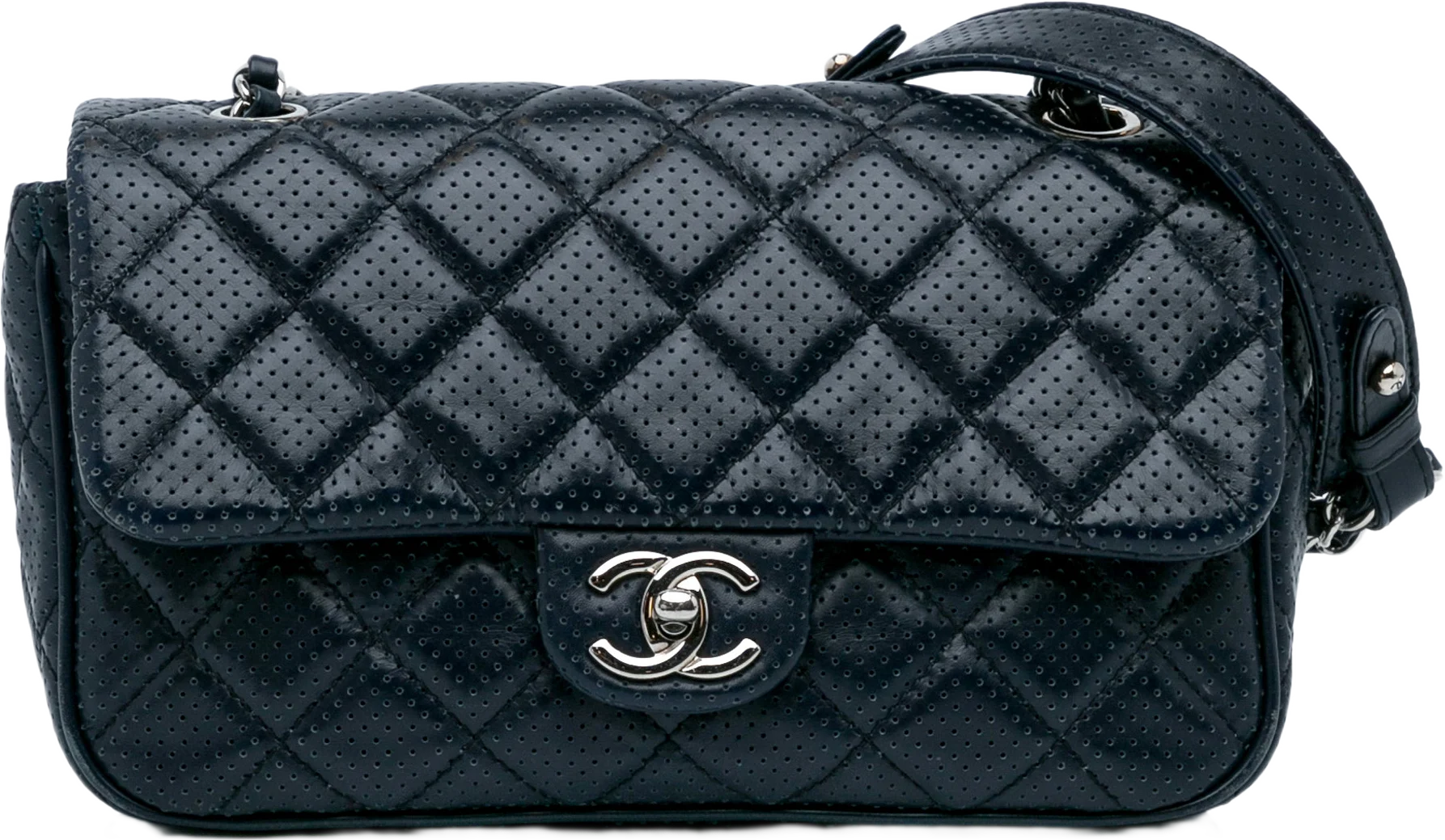 Chanel Perforated Classic Mini Rectangular Flap