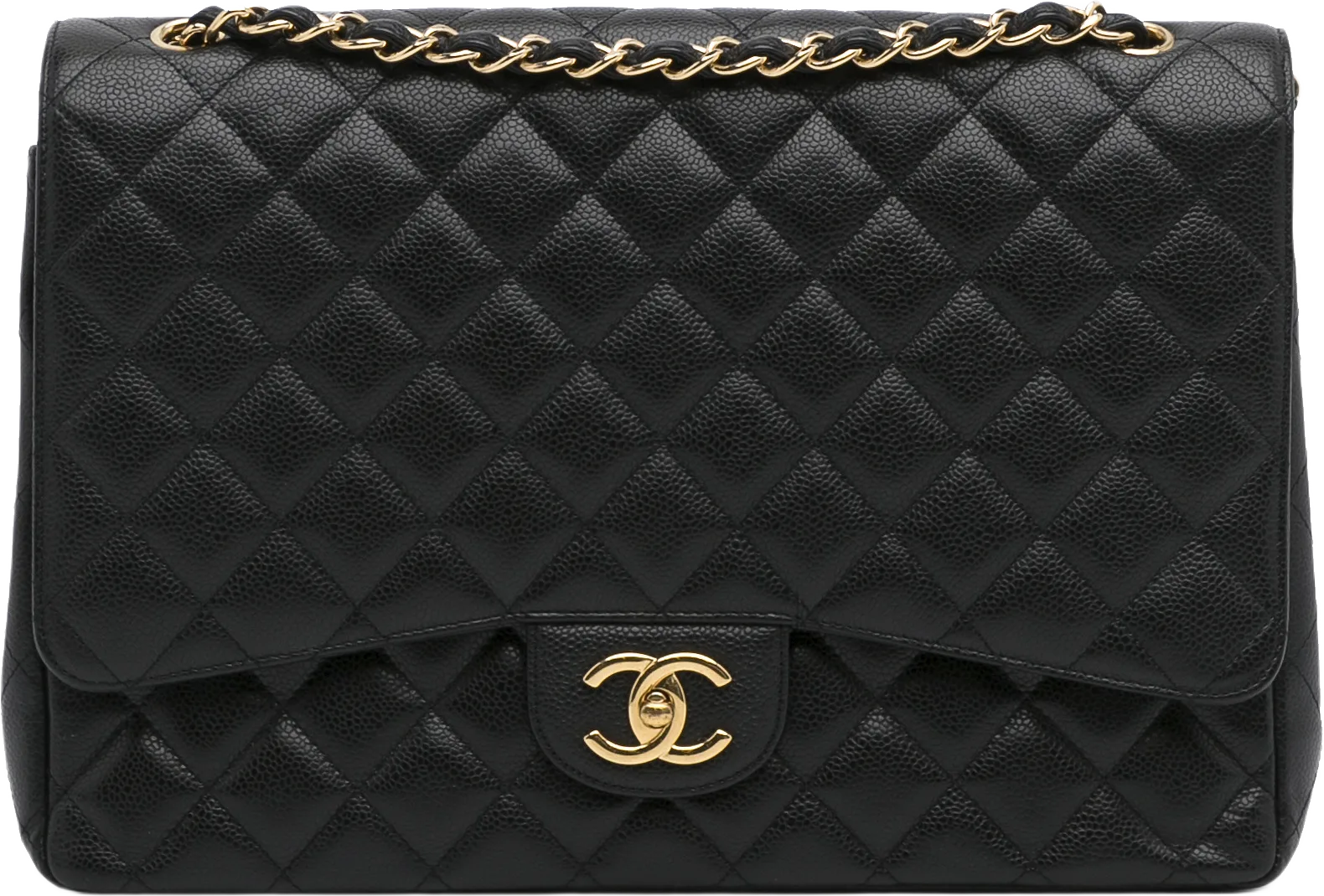 Chanel Maxi Classic Caviar Double Flap