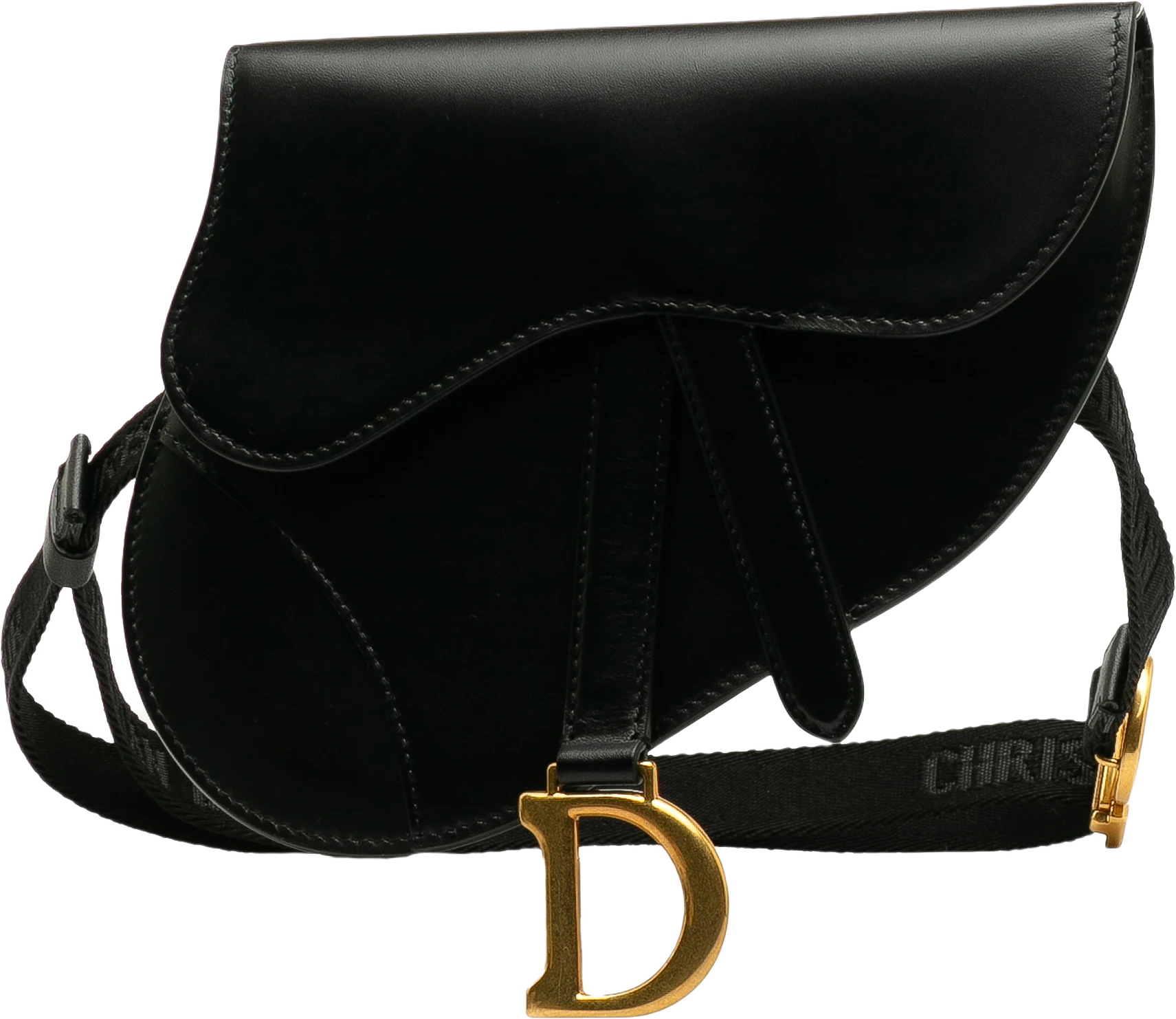 Dior Leather Saddle Belt Bag