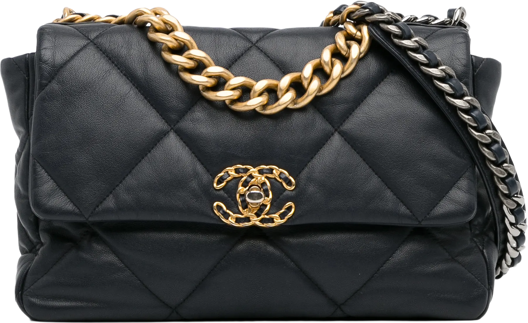 Chanel Large Lambskin 19 Flap