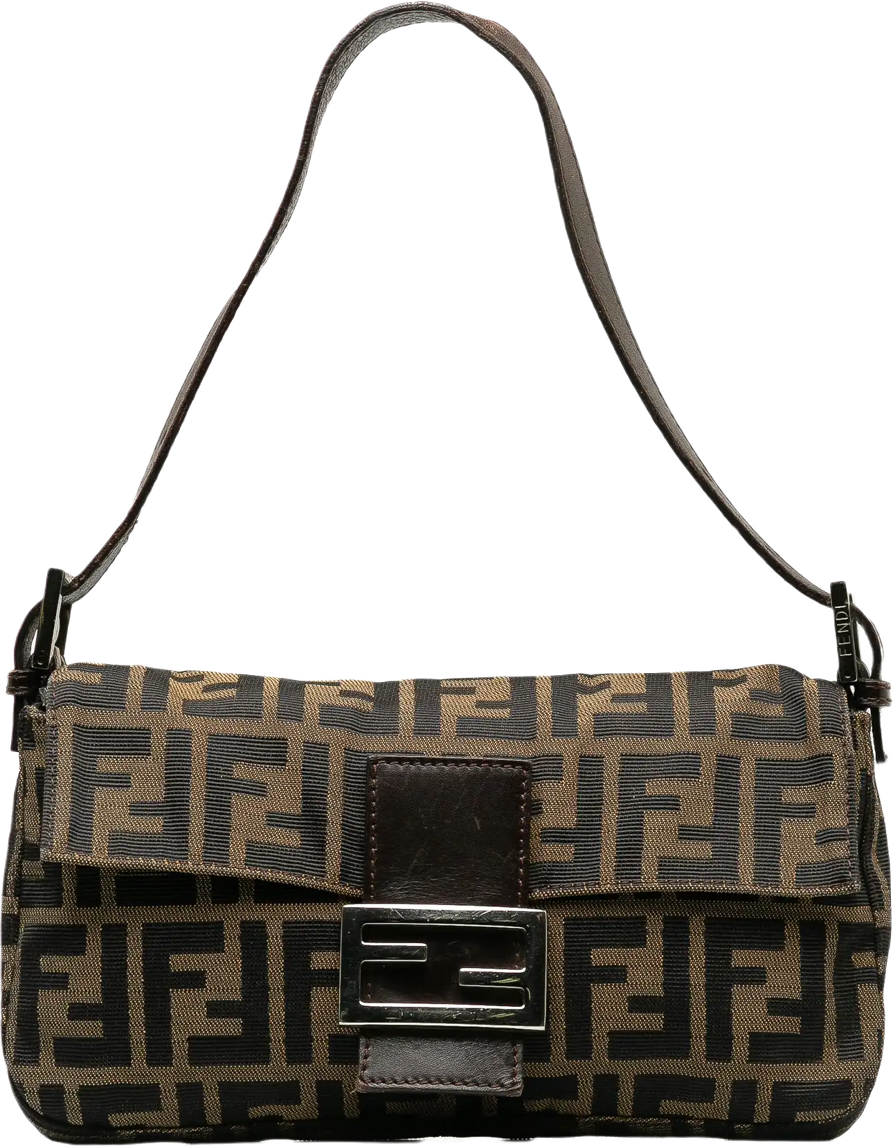 Fendi Zucca Canvas Baguette