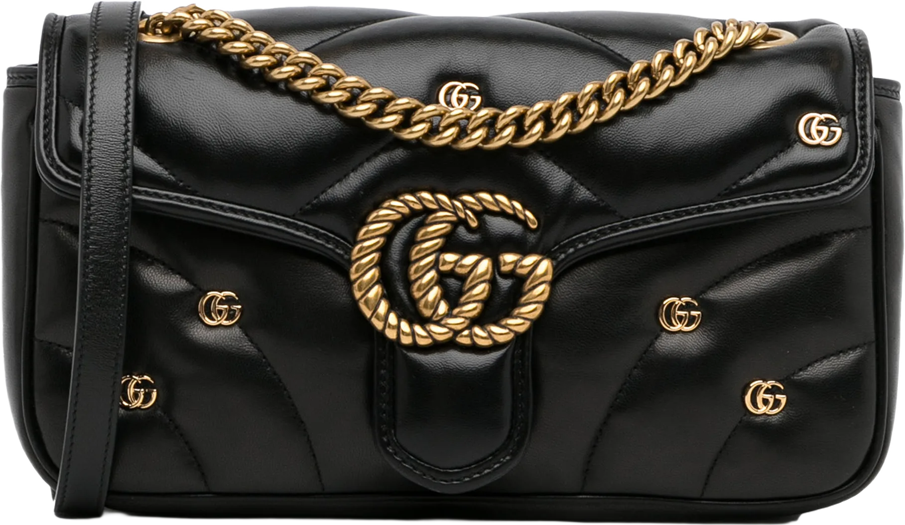 Gucci Small Gg Marmont 2.0 Shoulder Bag