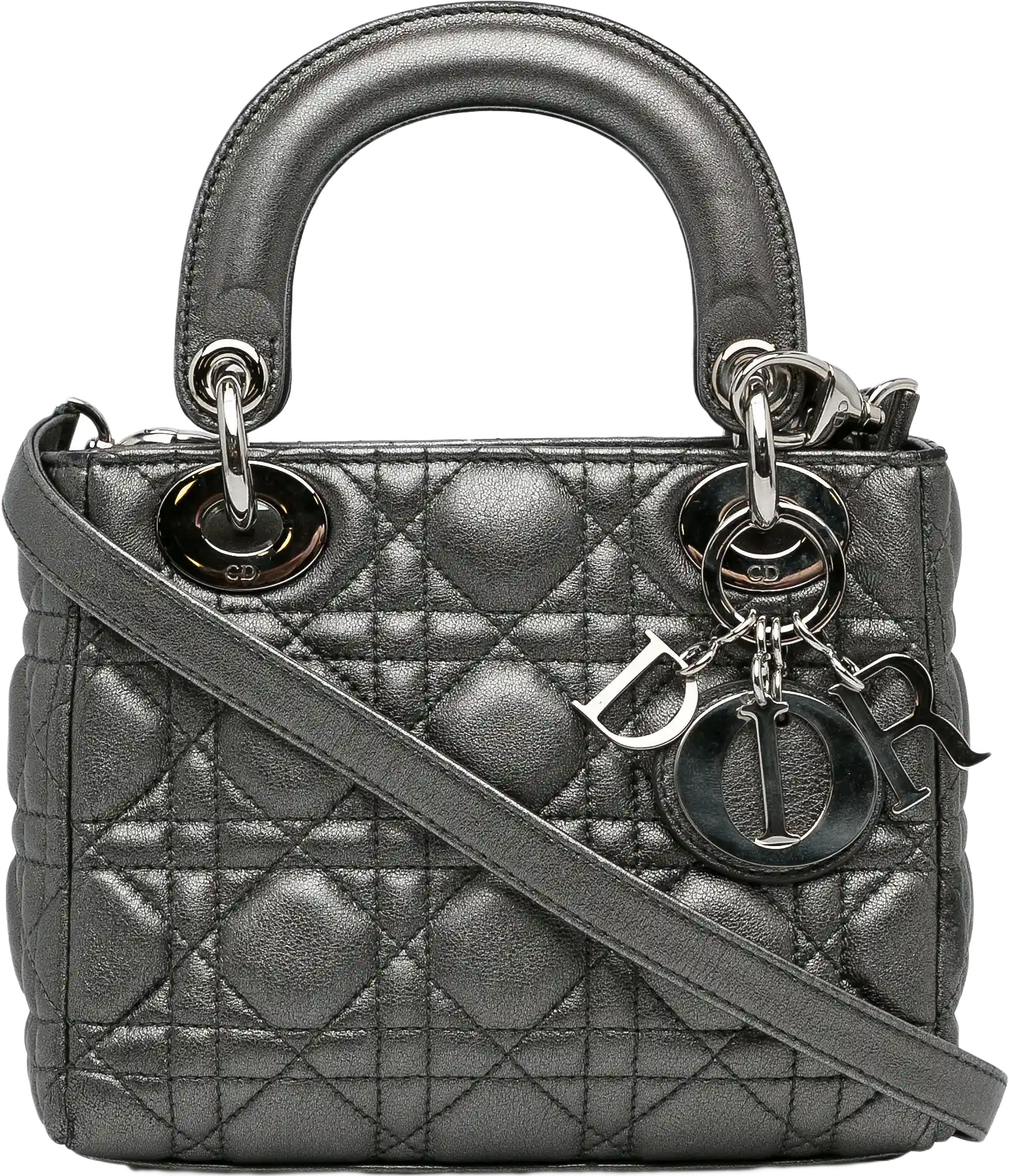 Dior Small Lambskin Cannage Lady Dior