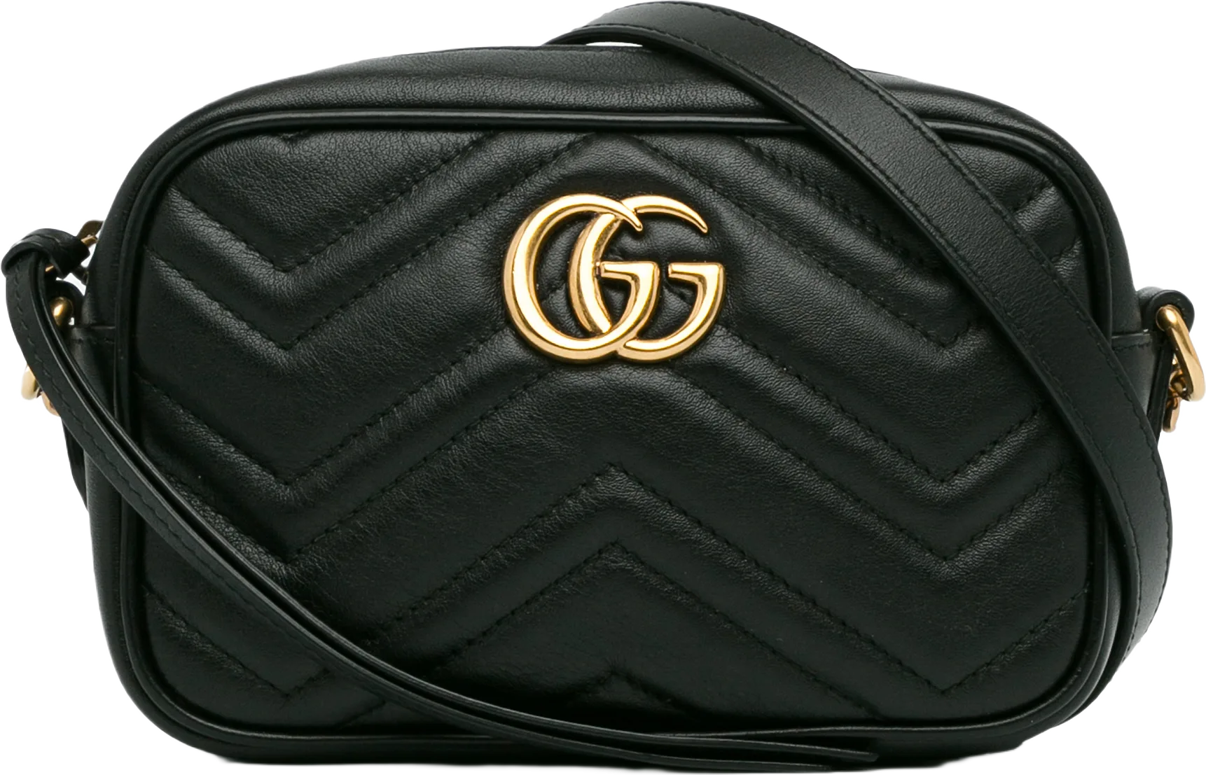 Gucci Mini Gg Marmont Matelasse Crossbody Bag