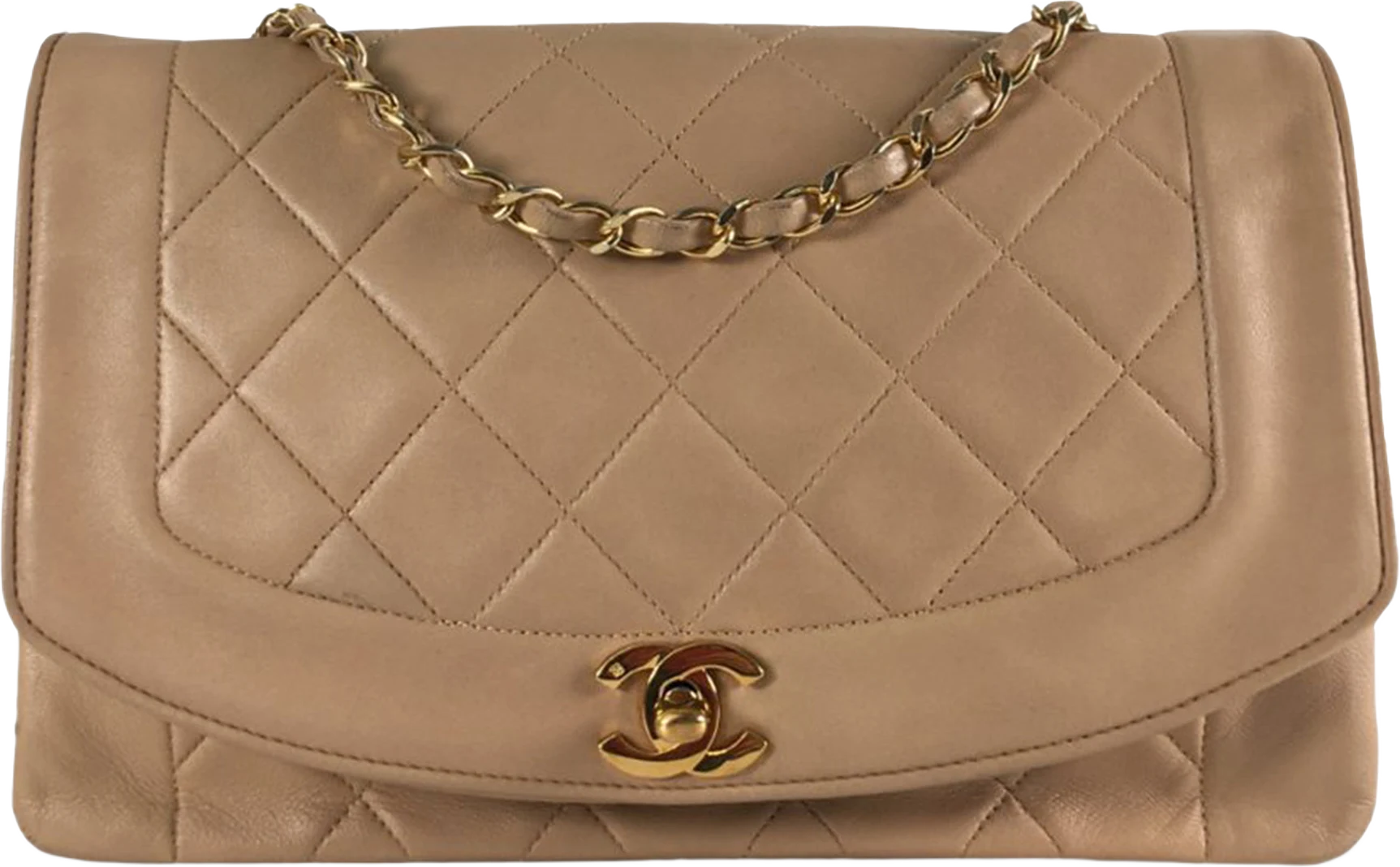 Chanel Medium Lambskin Diana Flap